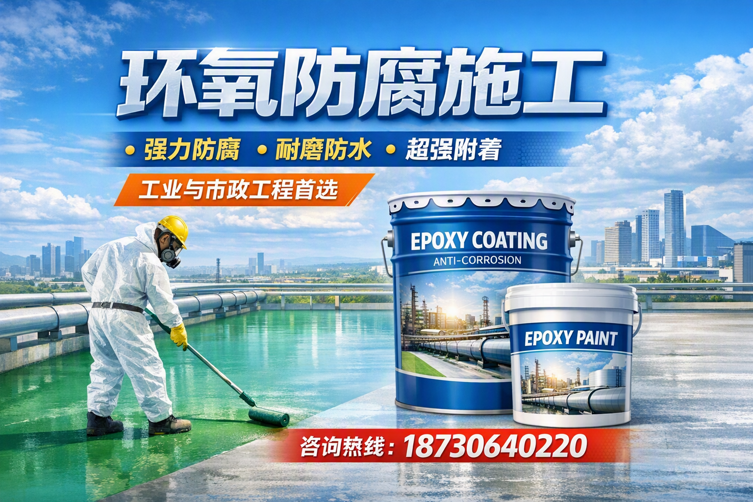 在 安阳 进行环氧防腐施工的注意事项